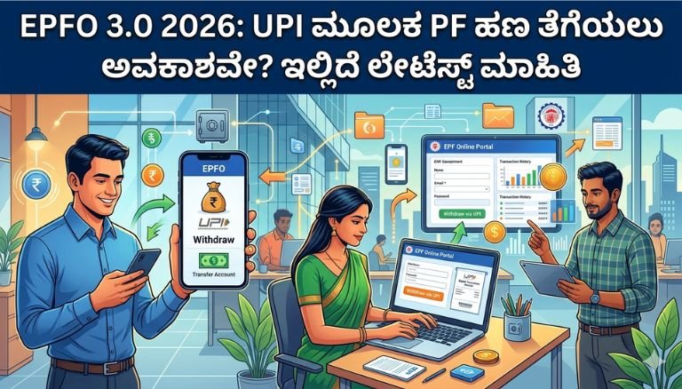 EPFO 2026 New Rules Kannada PF Pension UPI Withdrawal Update