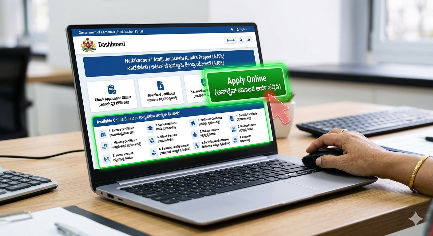 Nadakacheri online application