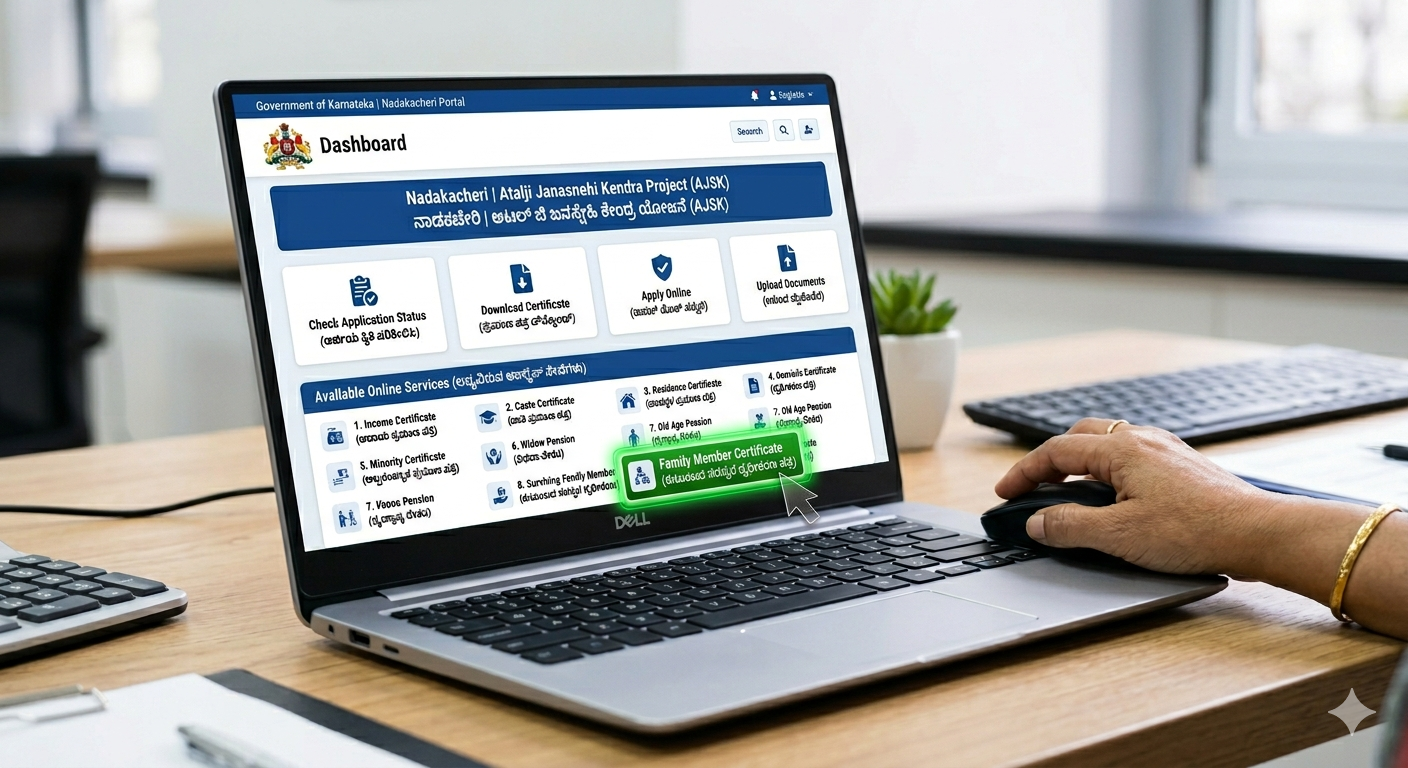 Nadakacheri online application