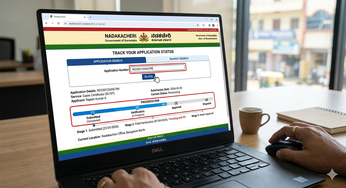 Nadakacheri online application